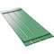 Ekena Millwork True Fit PVC, Four Board Spaced Board-n-Batten Shutters, Lilly Pads , 23W x 80H, PR TFP101SBF23X080LP - alternate 4